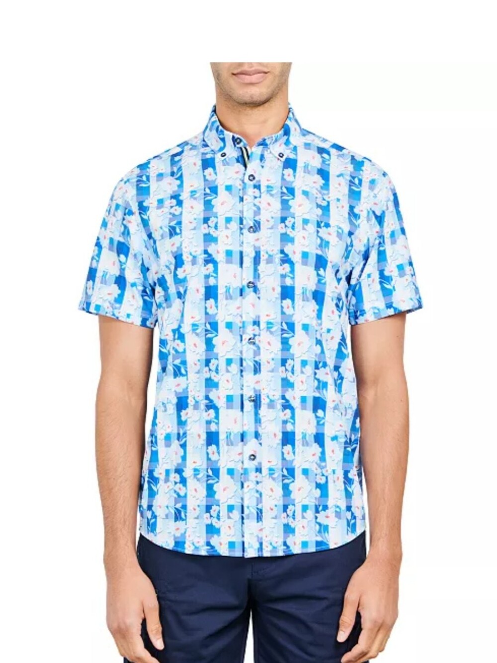 Society Of Threads Mens Slim Fit Shirt Size XL